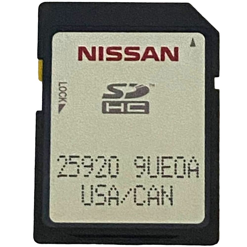 Nissan Murano Memory Card Navigation Map 16GB Part Number 25920 9UE0A
